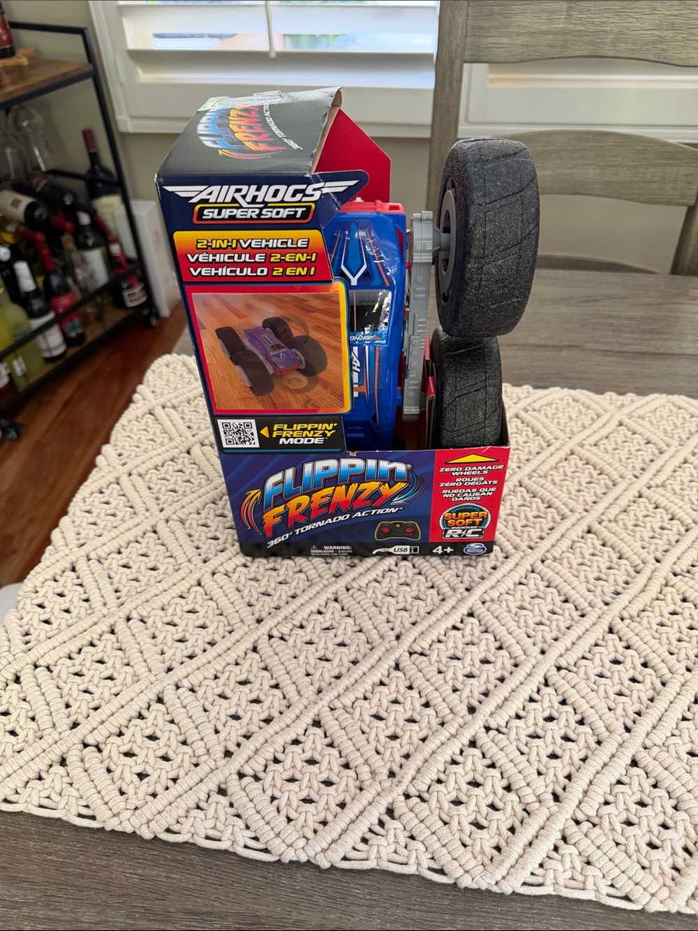 Flippin' Frenzy RC Stunt Vehicle - Blue & Red